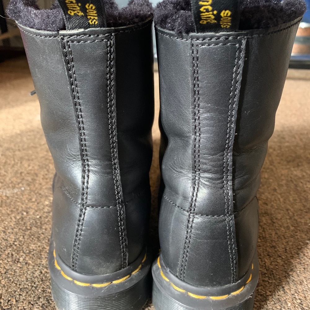 Doc martens fur lined boots - Picture 3 of 4
